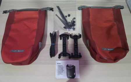 2 neue Ortlieb Fork-Pack Rahmentaschen Velo Gravel Bike