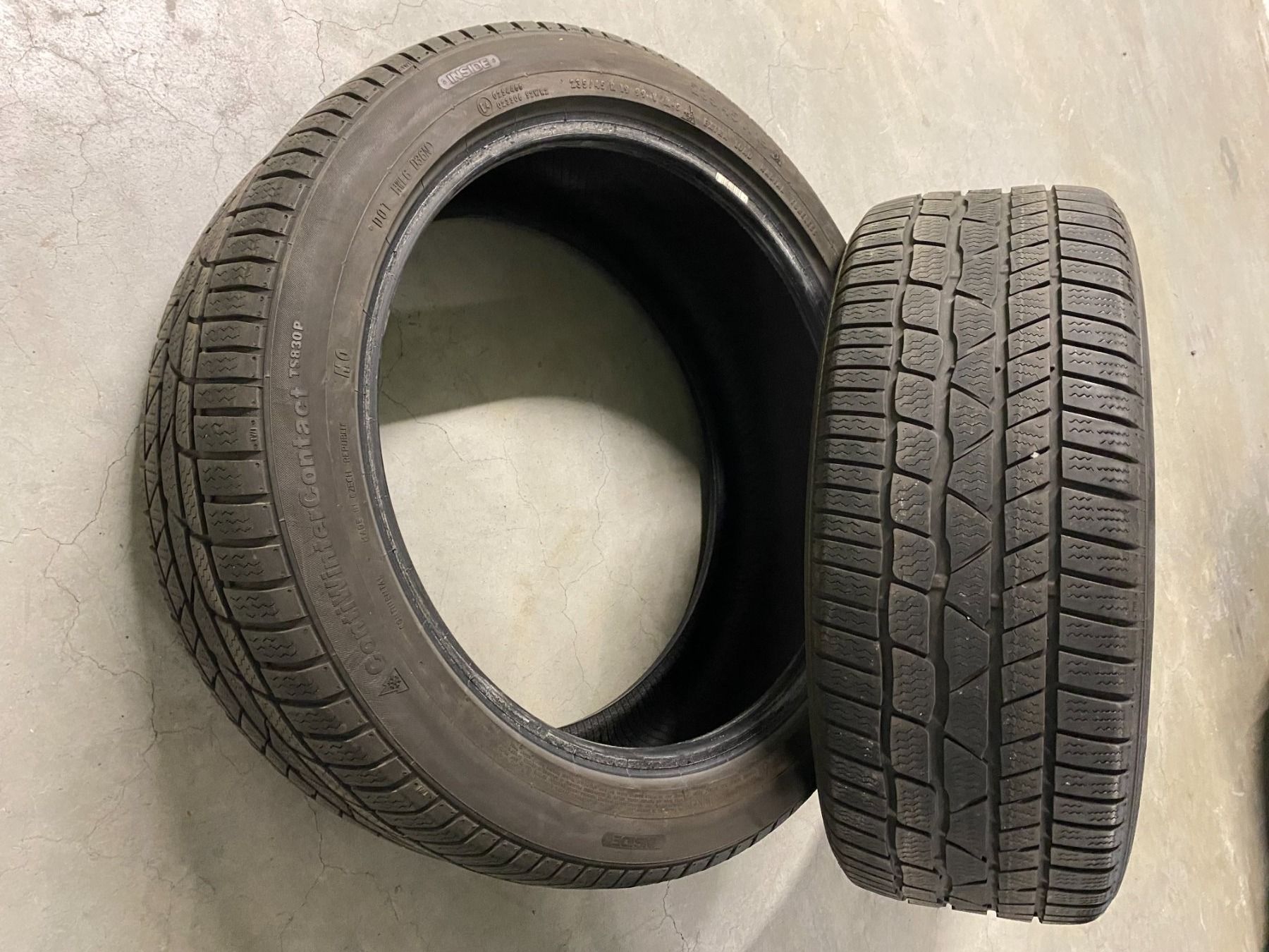 Continental Pneus & Kompletträder: CONTINENTAL WINTERREIFEN – Gebraucht aus Triesen von Rnc1 2