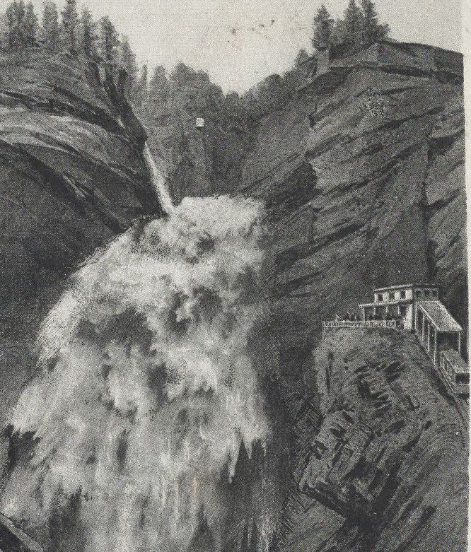 Cartes postales: MEYRINGEN - Oberer Reichenbachfall  1901 – D'occasion à Aarau par kufi44 1