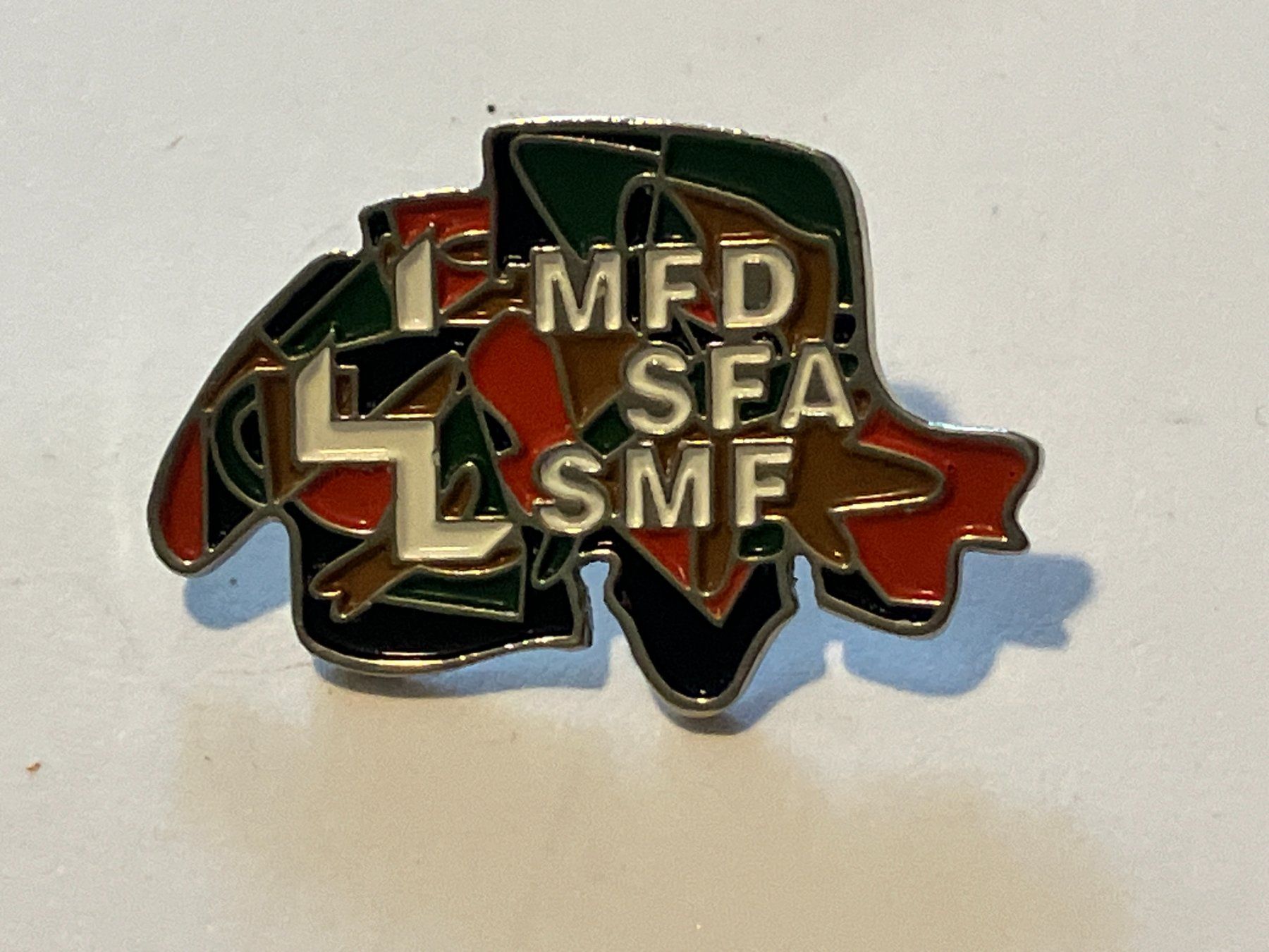 Placchette & Badge: 1 Pin MFD SFA SMF – Usato da Basel venduto da djwwpp