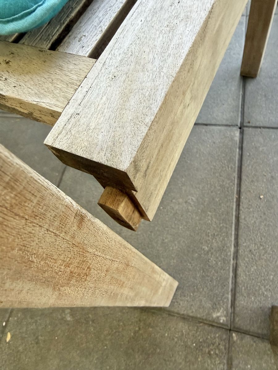 Tischset: Gartenmöbel Teakholz – Gebraucht aus Luzern von Carcan97 5