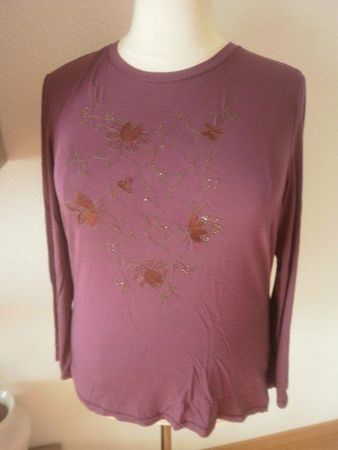 T-shirt violet T. 46
