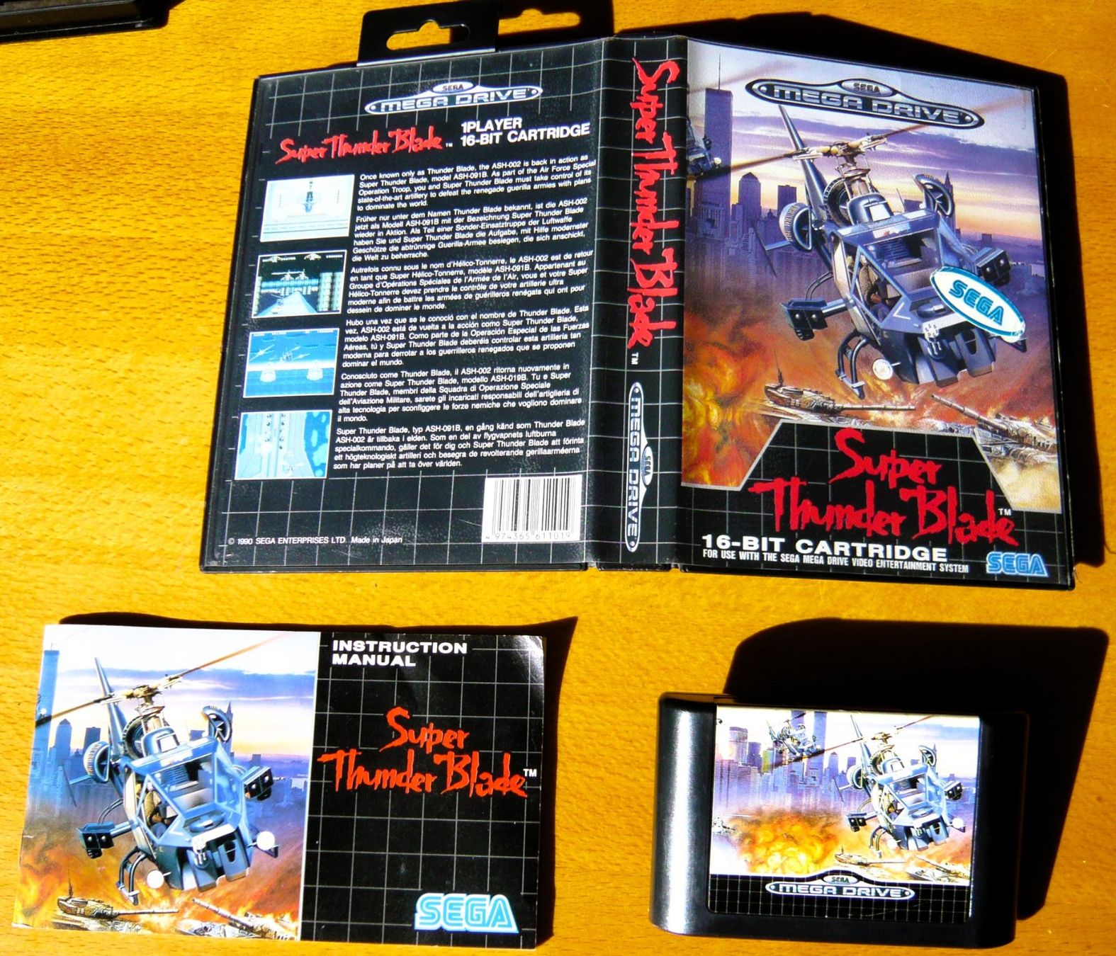 Sega Giochi: Mega Drive : Super Thunder Blade – Usato da Onex venduto da Jaguar1986 1