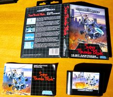 Mega Drive : Super Thunder Blade, CIB ! Très Bon état