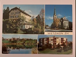 Wetzikon ZH Ansichtskarte, Mehrbildkarte