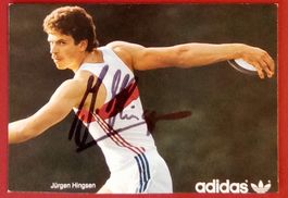 Jürgen Hingsen Autogramm signiert Foto 10x15cm