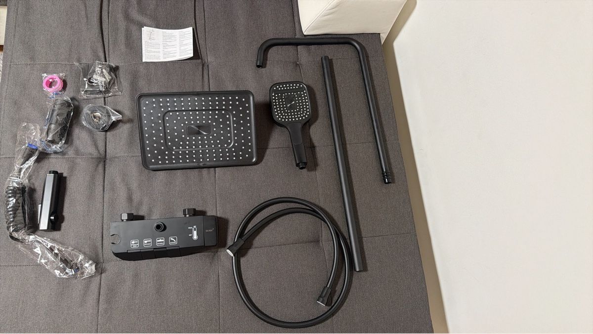 Duschen: Schwarzes Duschset NEU!!! – Neu (gemäss Beschreibung) aus Appenzell von ale_7dmq