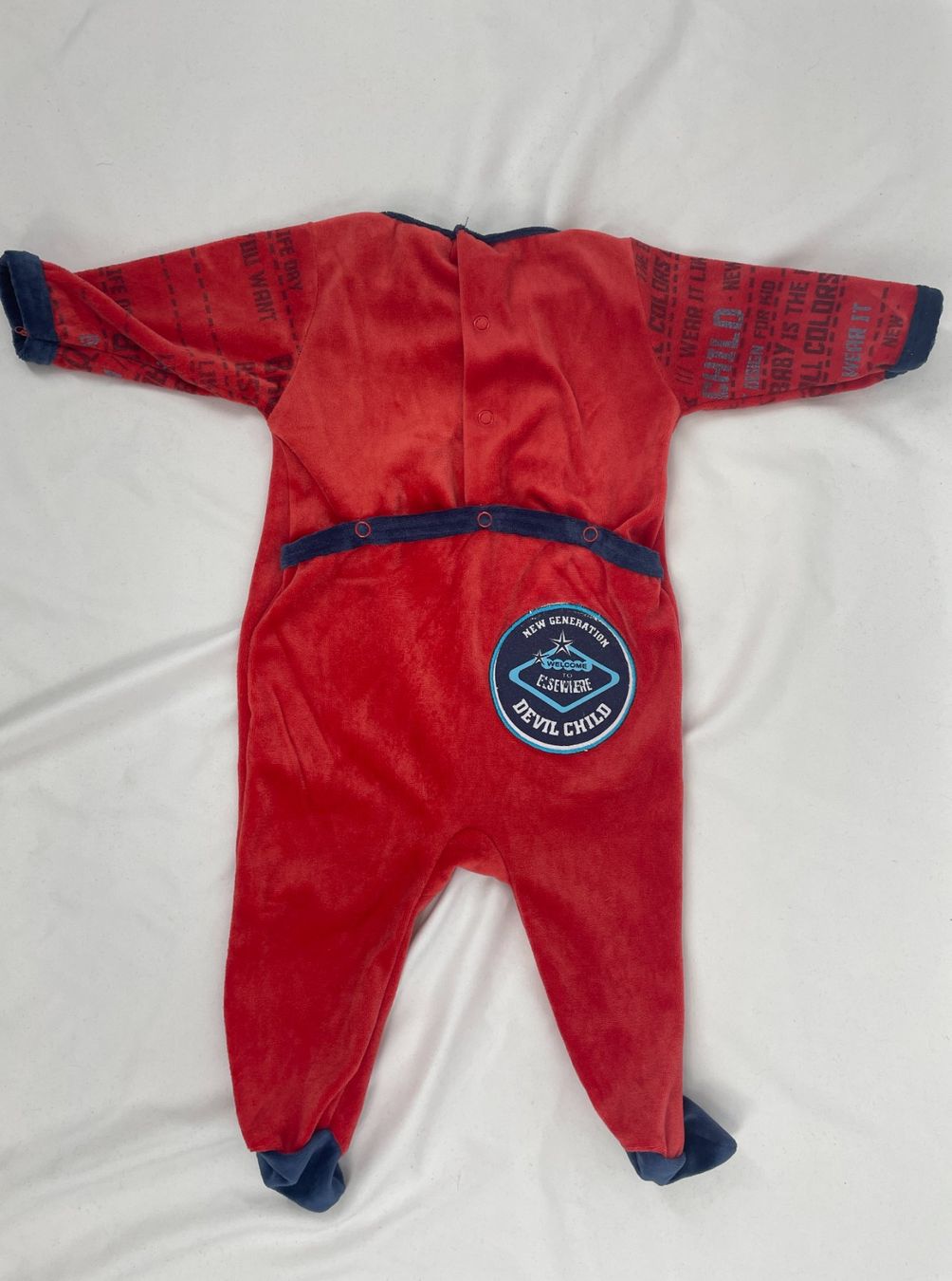 Pigiama & Simili: DEVIL CHILD Pyjama bébé 3 mois – Usato da Lausanne venduto da PlusValue_Lausanne 1