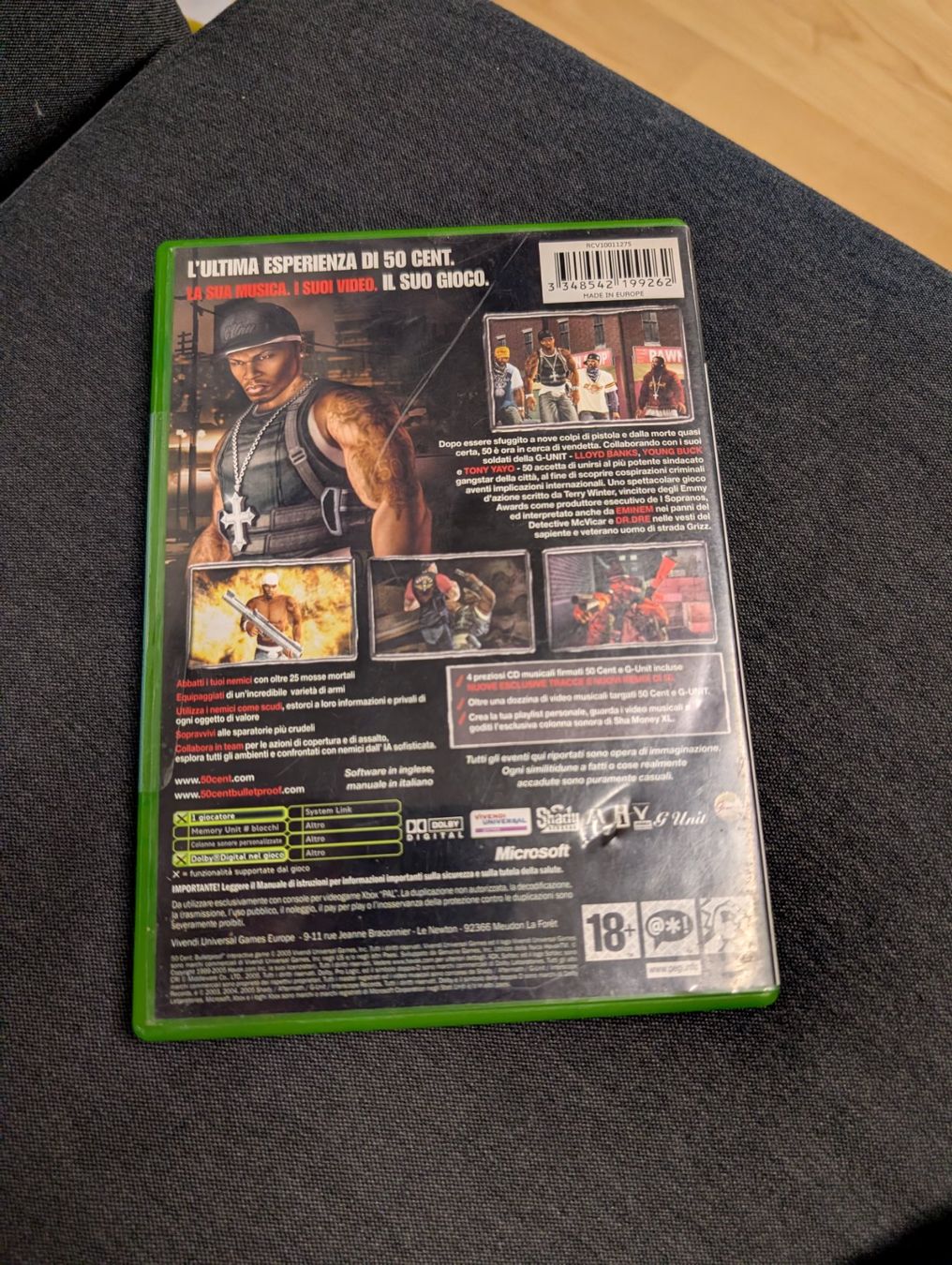 Spiele: 50 cent bulletproof Microsoft Xbox – Gebraucht aus Giubiasco von Ticinerd 1