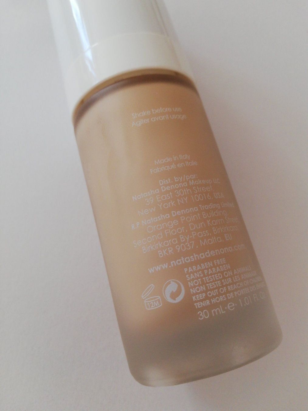 Make-up: Natasha Denona foundation x+ – Usato da Eichberg venduto da Kati30 2