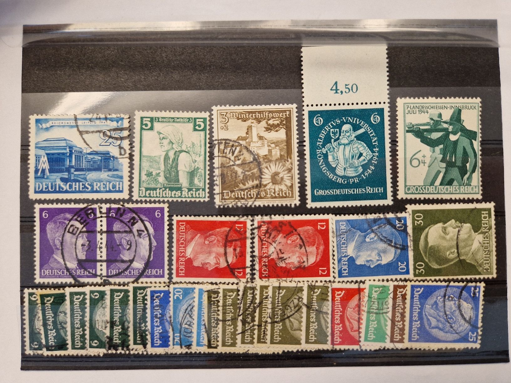 Alle Briefmarken: Deutsches Reich Briefmarken – Gebraucht aus St. Gallen von Enrico_SG