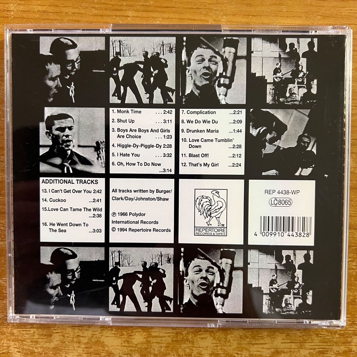 CD: Monks - Black Monk Time / CD - 1. D-Press. 1994 - TOP – Usato da Gais venduto da soundcave57 1