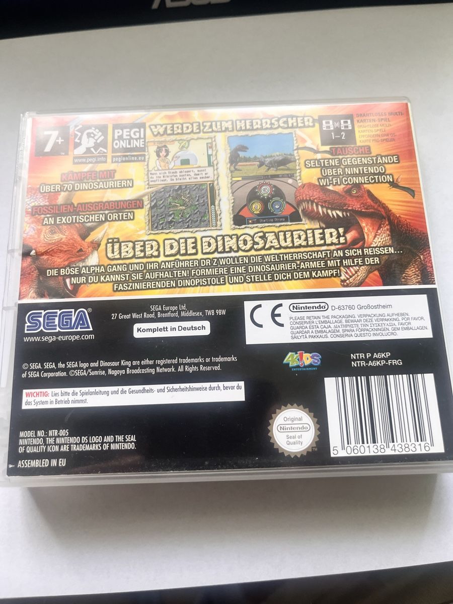 Nintendo Spiele: Nintendo DS Dinosaur King EUR-Version in OVP – Gebraucht aus Aarwangen von Sele2 2
