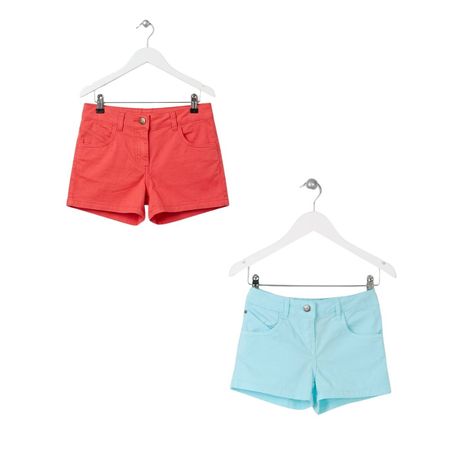 Lot 2 shorts été fille 12 ans LOSAN – neufs avec étiquettes