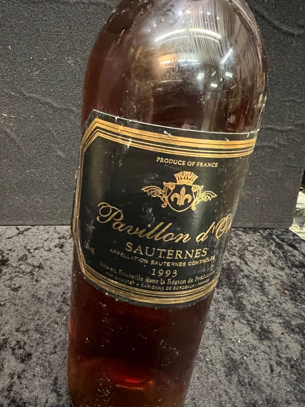 Vino: SAUTERNES 1993 – Nuovo (secondo la descrizione) da Genève venduto da Leboucheoreilles 1