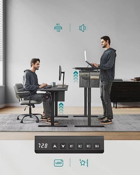 Tavoli: Songmics Stehtisch Elektrisch verstellbar – Usato da Winkel venduto da jak_x7wl 1