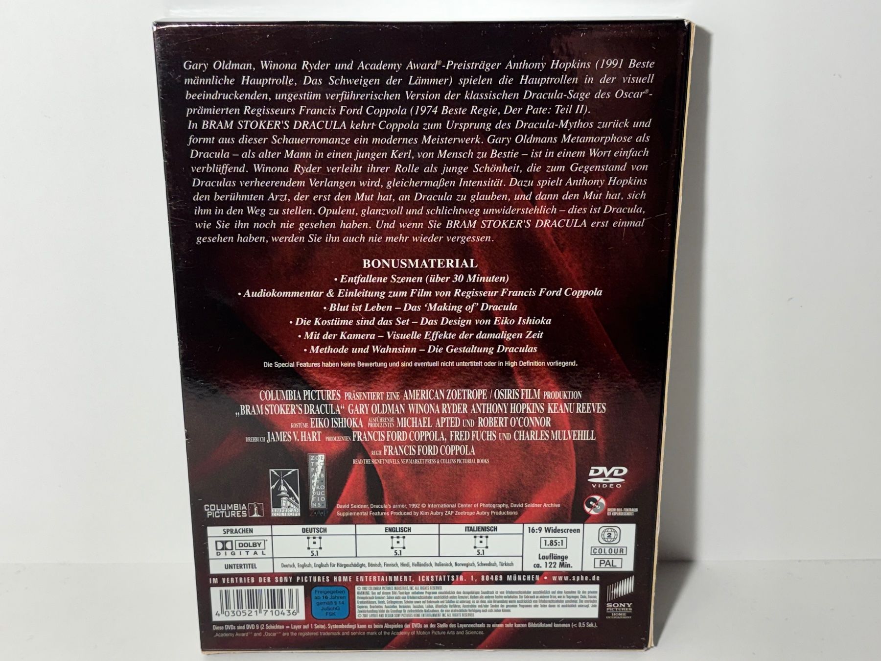 Tous les DVDs: Bram Stoker's Dracula DVD – D'occasion à Wilderswil par Sstriker 1