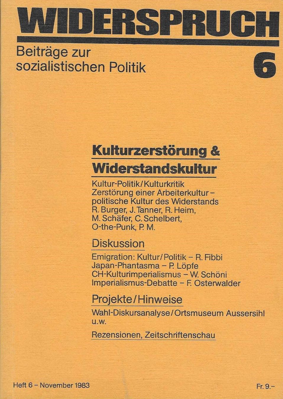 Libri: Widerspruch 6 – Usato da Flims - Dorf venduto da Stagediver