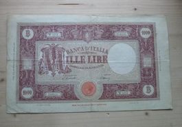 Italien ++ 1000 Lire 12. Okt. 1946