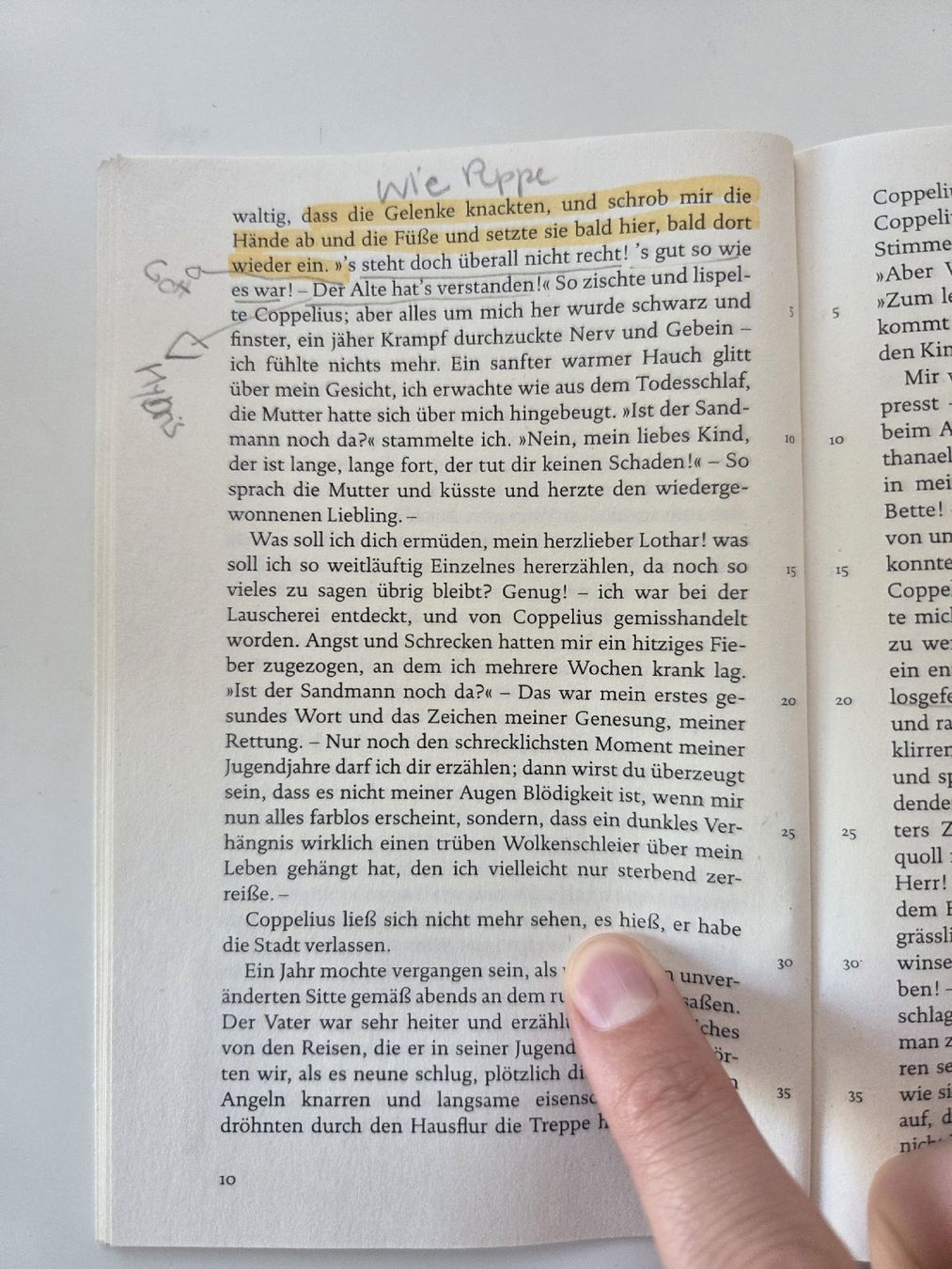 Bücher: E. T. A. Hoffmann Der Sandmann Reclam Universal-Bibliothek – Gebraucht aus Chur von Lulu_97 2