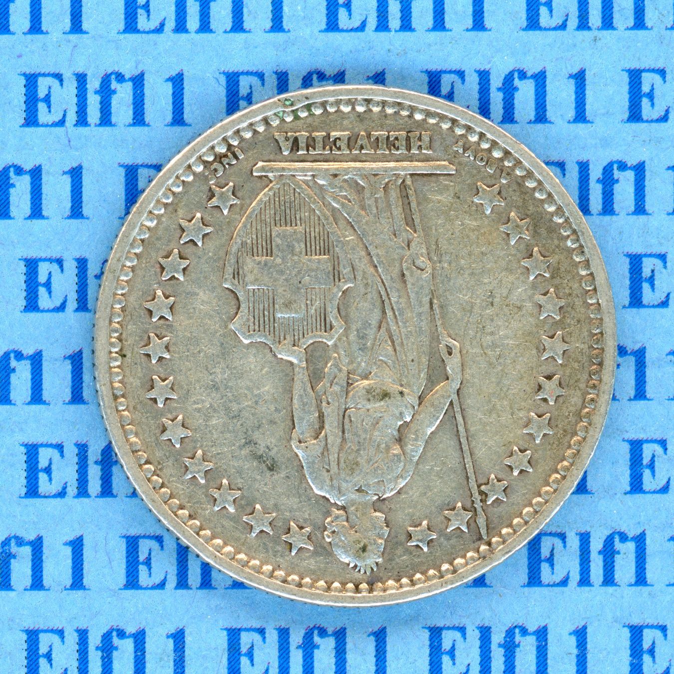 Tutti le monete: CHF___2.00 1907 -vz 2 Franken – Usato da Widnau venduto da Elf11 1