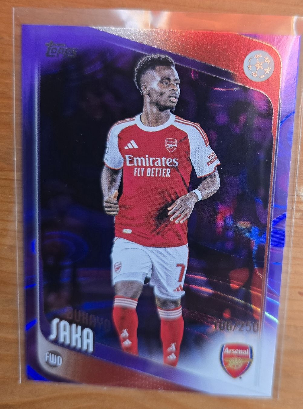 Topps Carte collezionabili: Topps UCC Bukayo Saka /250 – Nuovo (secondo la descrizione) da St. Gallen venduto da SaintCity