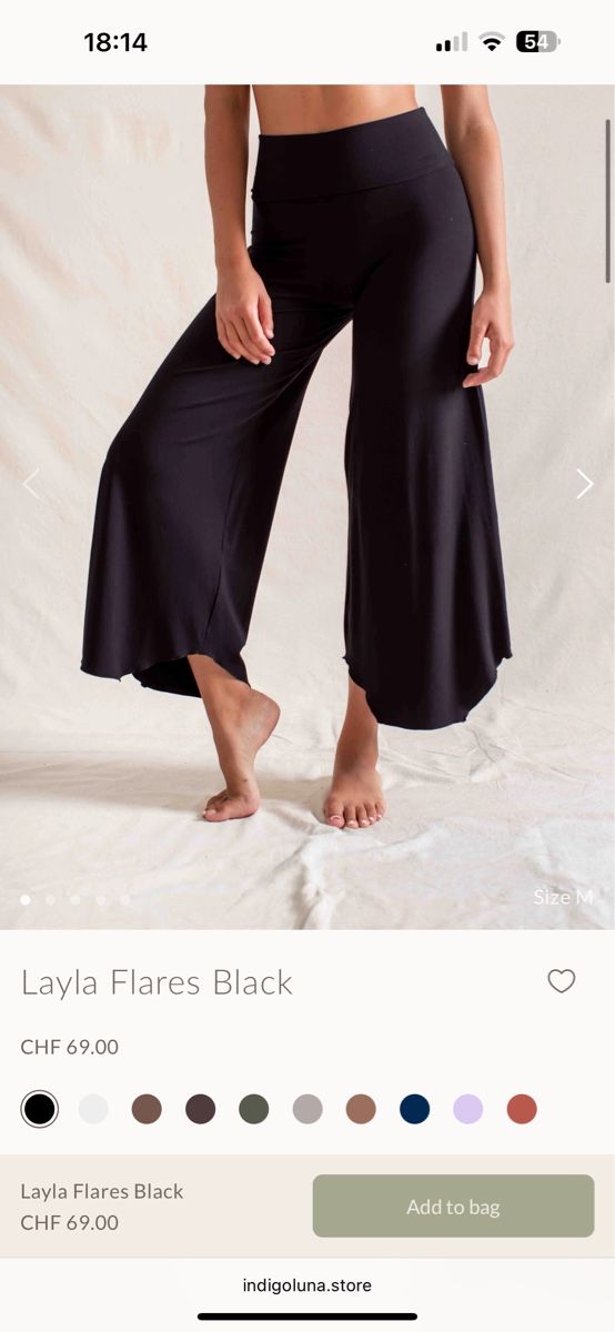 Pantaloni: Indigo Luna Layla pants - Black  – Usato da Confignon venduto da mel_9m6w