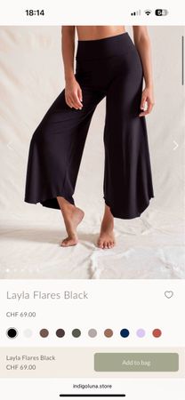 Indigo Luna Layla pants - Black 