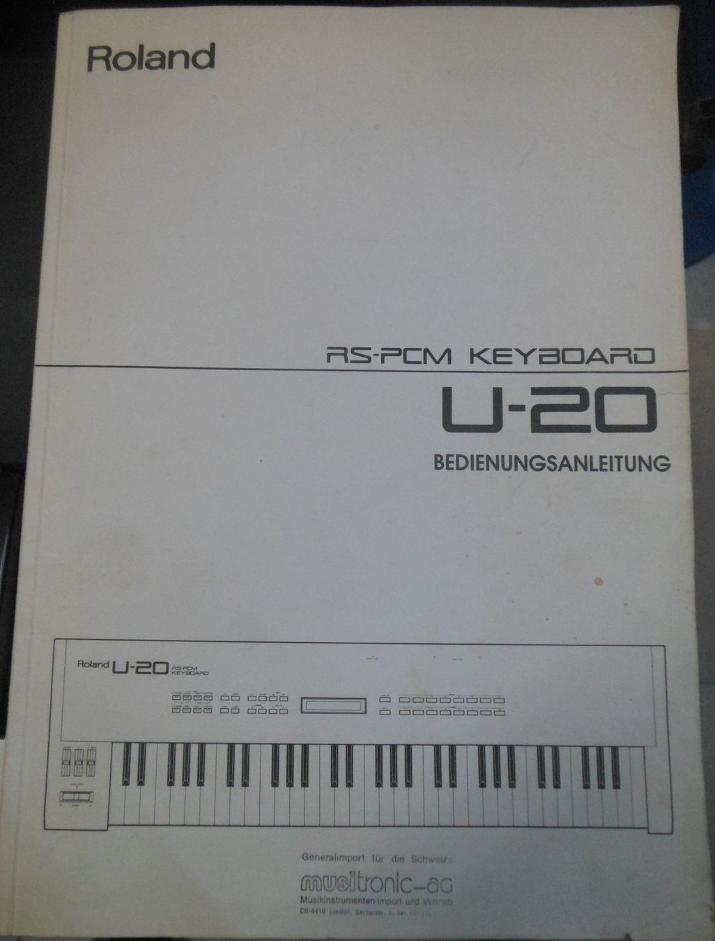 Roland Strumenti musicali: VINTAGE - Roland U-20 – Usato da Recherswil venduto da Boby55 1