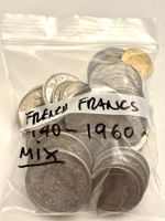 💚 VINTAGE COINS FRANCE 1940-1960 💚 NACHLASS B. C.