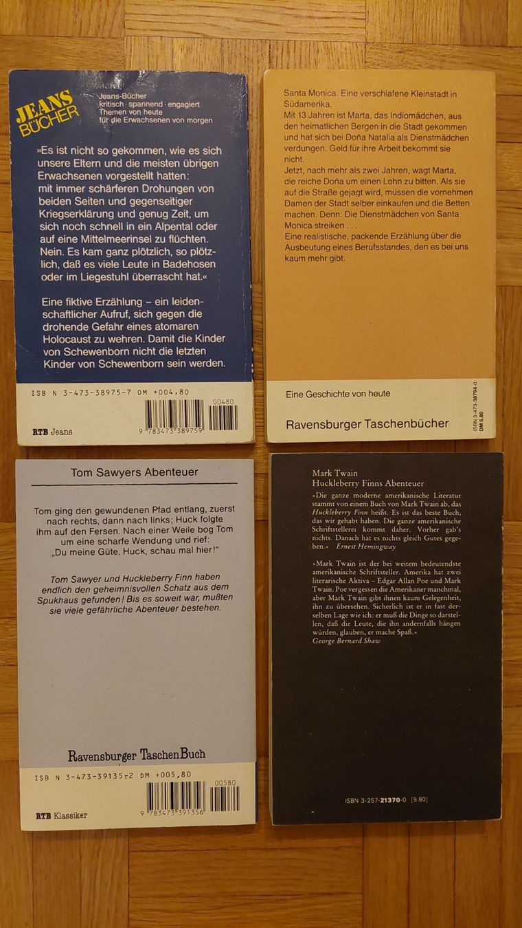 Libri: Jugendbücher, teilweise Klassiker, Fr. 2.- pro Stück – Usato da Zürich venduto da Lindwurm-Festung 6
