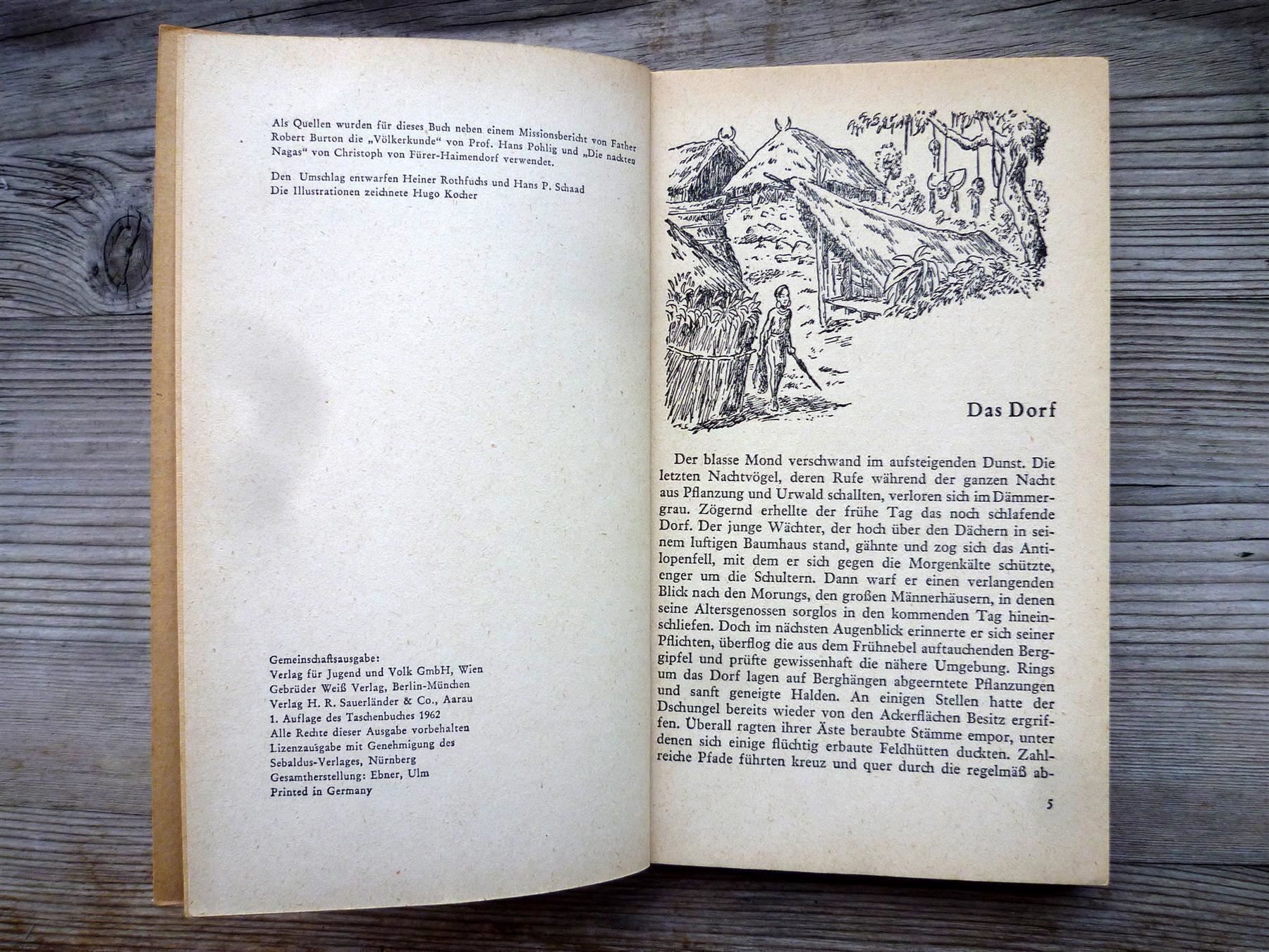 Libri: Buch Im Reich der Kopfjäger – Usato da Aarau venduto da Rdodger 2
