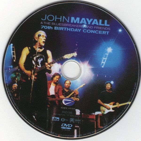 Tutti i DVDs: John Mayall & The Bluesbreakers - Eric Clapton - Chris Barbe – Usato da Brittnau venduto da Zibu 4