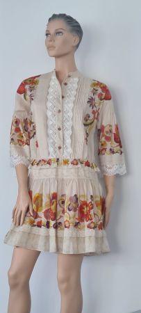 Wunderschönes Etro Leinenkleid Gr. 40 IT