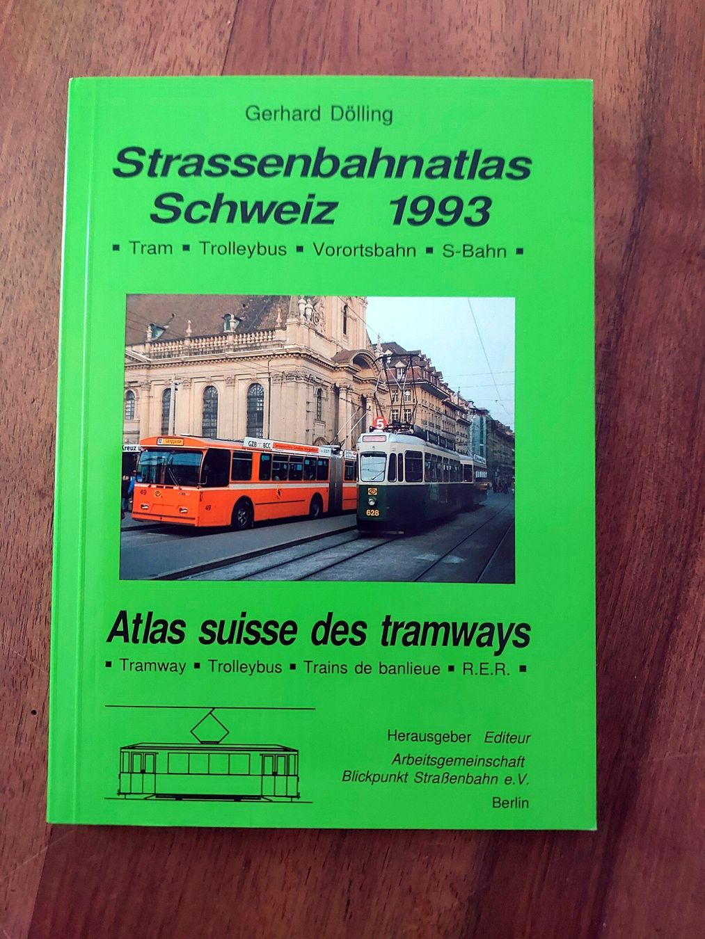 Livres: Strassenbahnnetz - Atlas Schweiz 1993 – D'occasion à Schönenwerd par Steidi