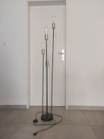 Lampadaire lumineux metal / Bright metal floor lamp