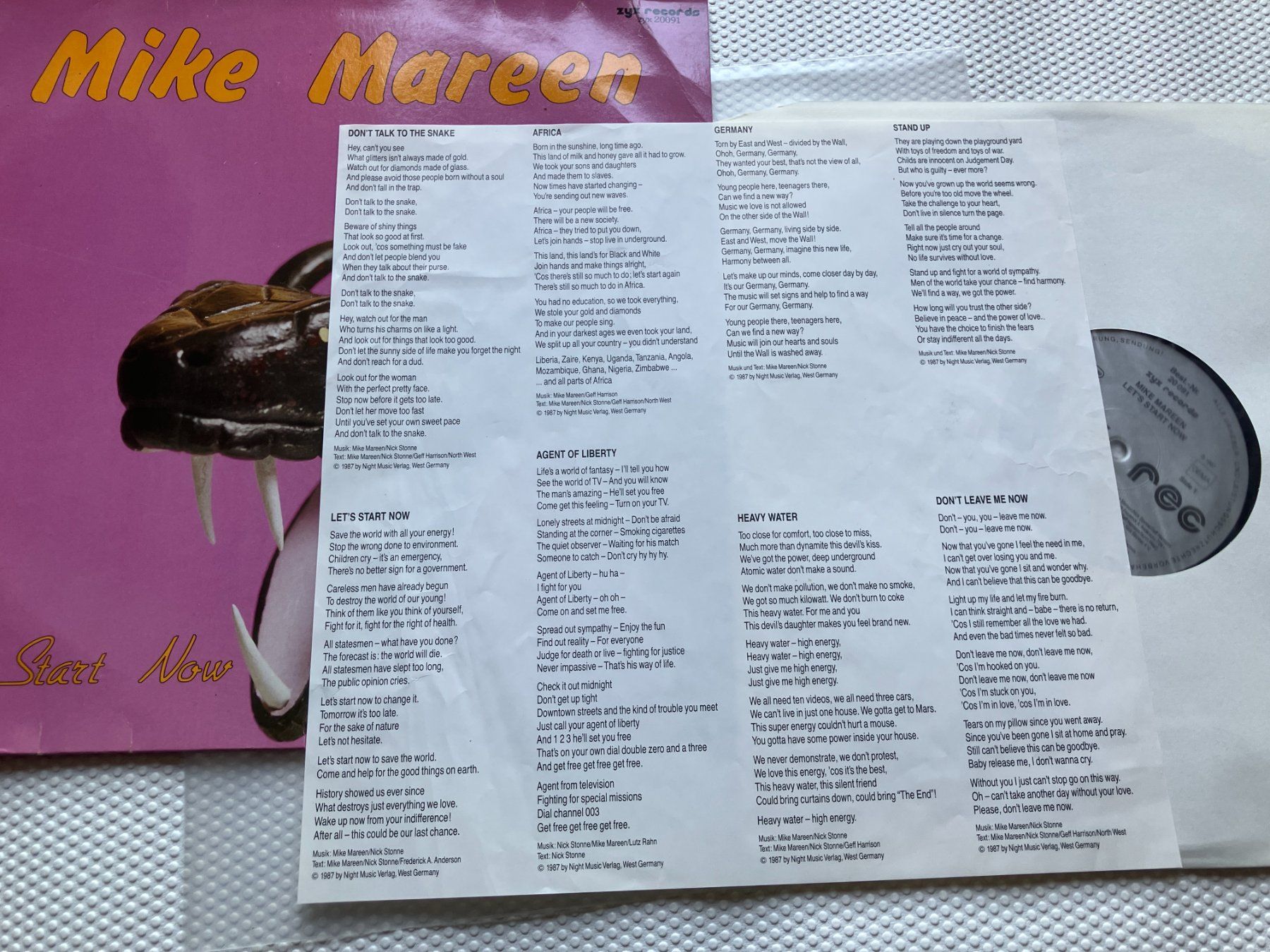 Vinyles: Mike Mareen – D'occasion à Aarwangen par Jukebox3 8