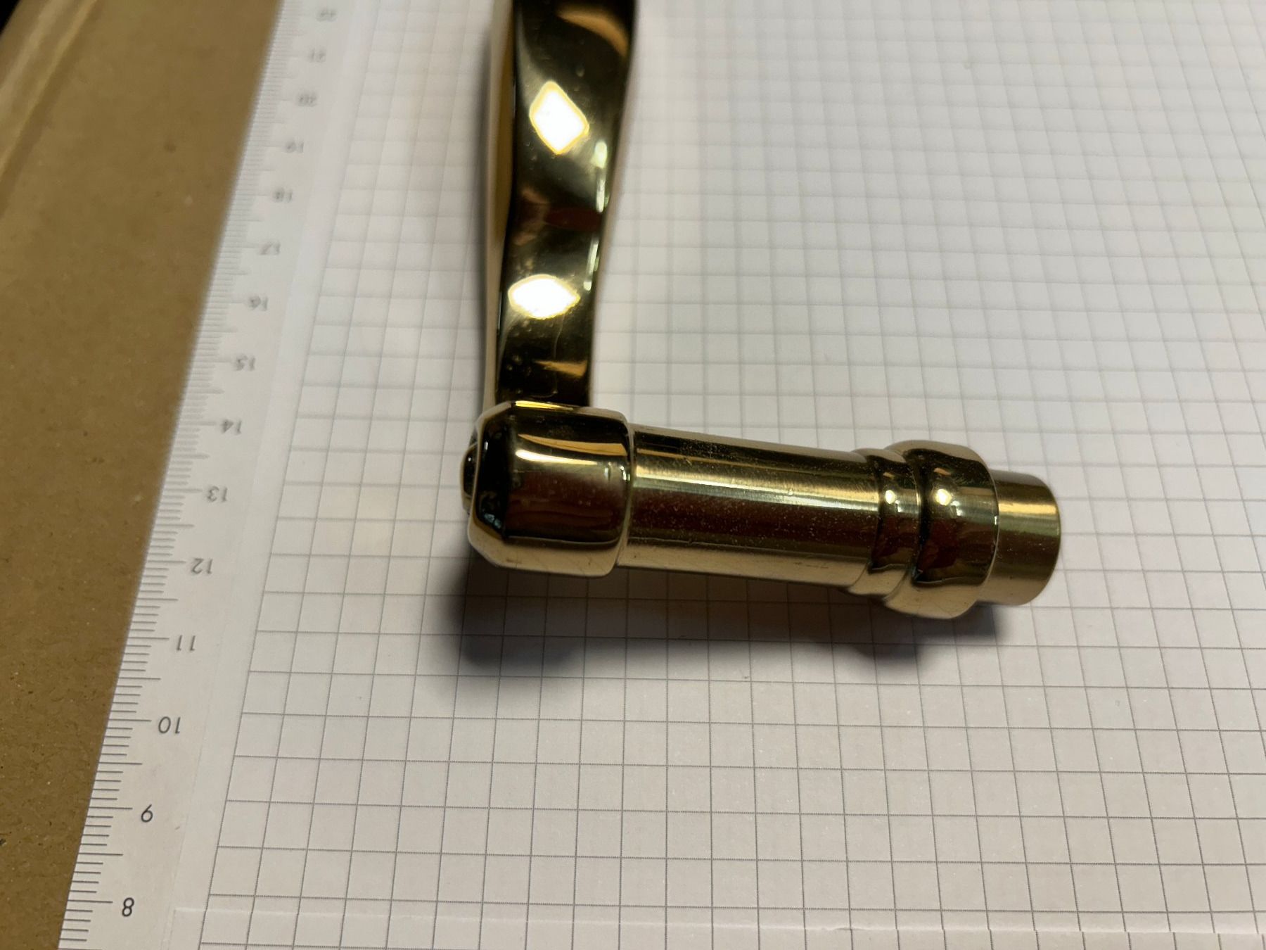 Hoppe Ferramenta: Türdrücker links Messing – Usato da hägendorf venduto da hsh4614 2