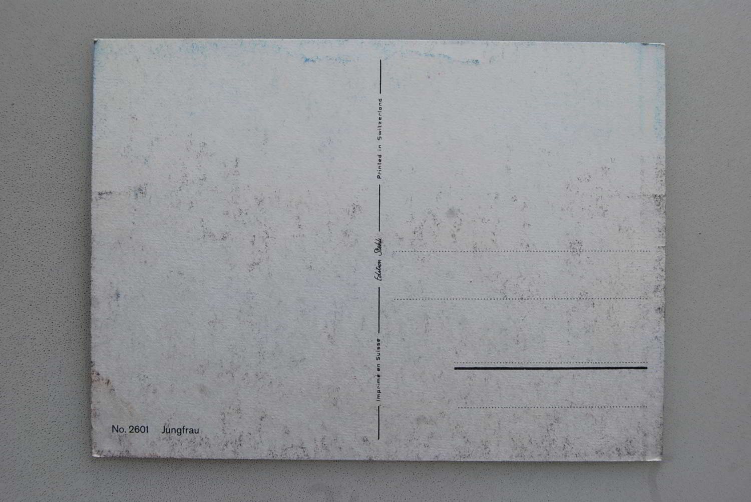Cartoline postali: AK Jungfrau – Usato da Rüfenacht BE venduto da Toro06 1
