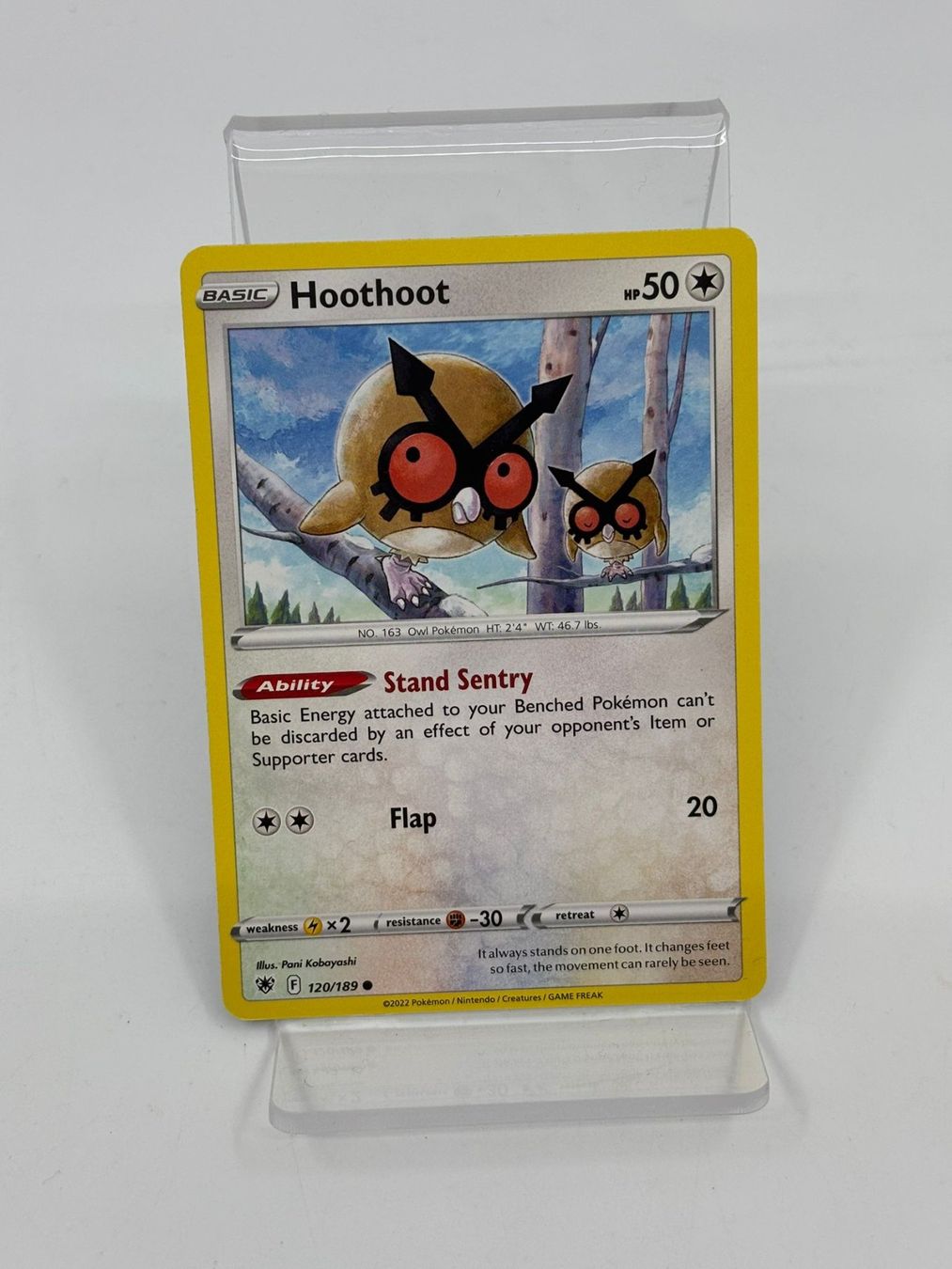 Pokémon Sammelbilder & Trading cards: Pokemon Hoothoot 120/189 – Gebraucht aus Herisau von Pokemon2026