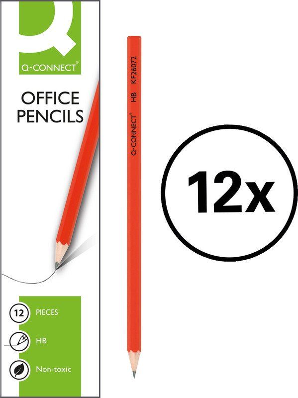 Matite, matite colorate & gessi: Q-CONNECT® Bleistifte school&office 12er Pack – Nuovo e nell'imballaggio originale da Oensingen venduto da Liquidations-Shop