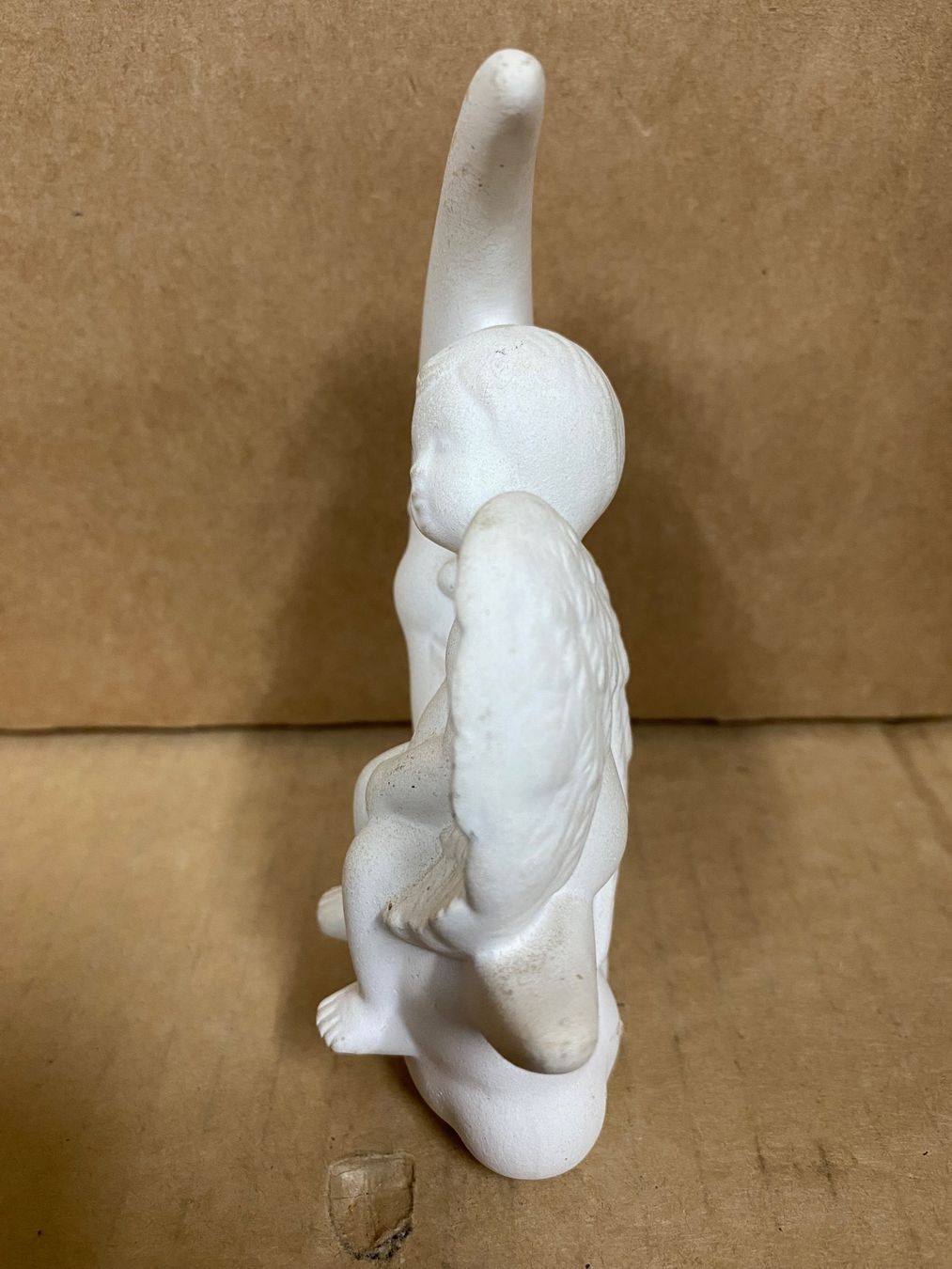 Statuette: Engel auf Mond Keramik – Usato da Eschlikon TG venduto da ArtRec 1