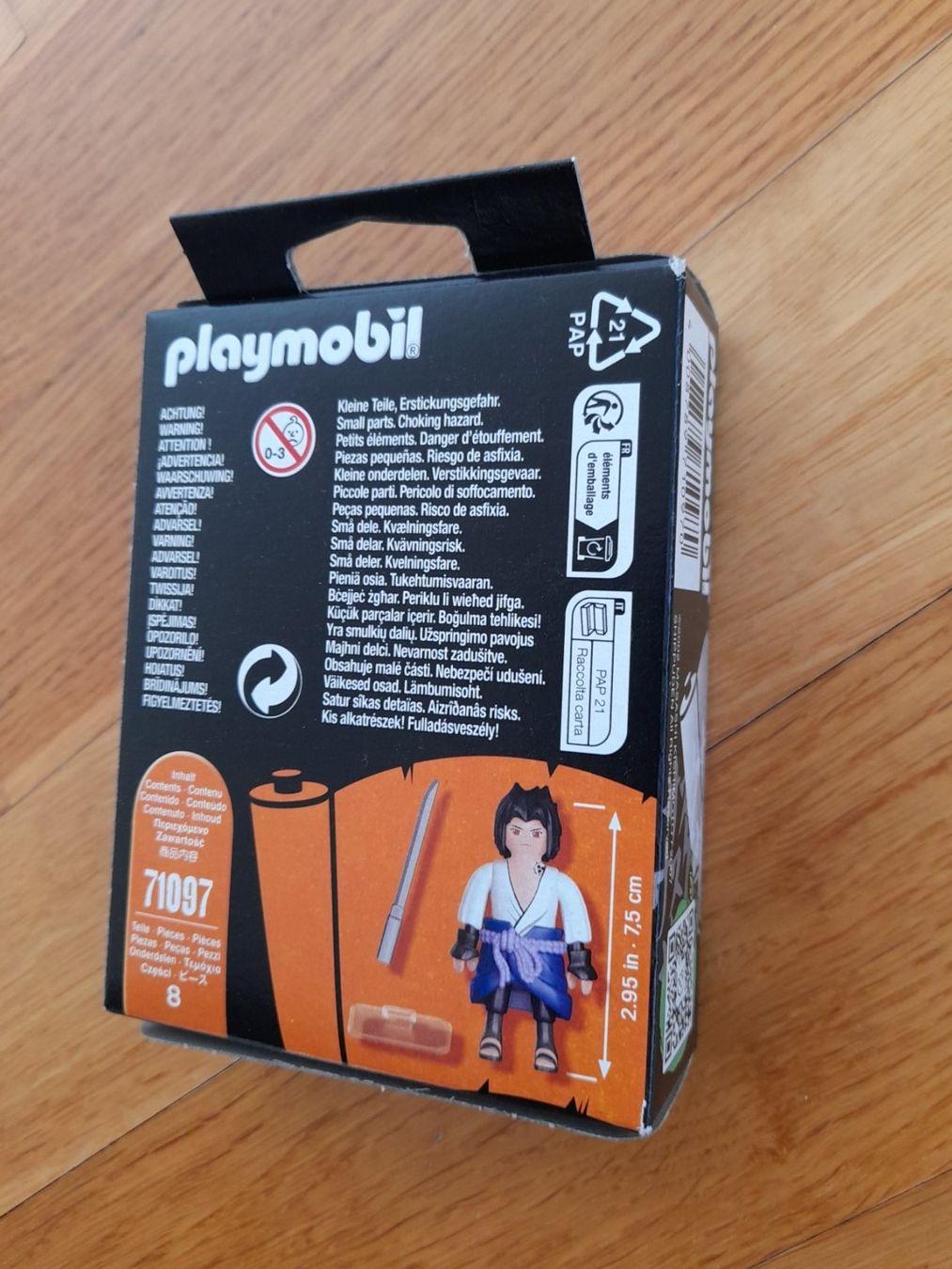 Statuette: Playmobil Naruto Shippuden Sasuke Figur, neu – Nuovo e nell'imballaggio originale da Pfungen venduto da Puschti 1
