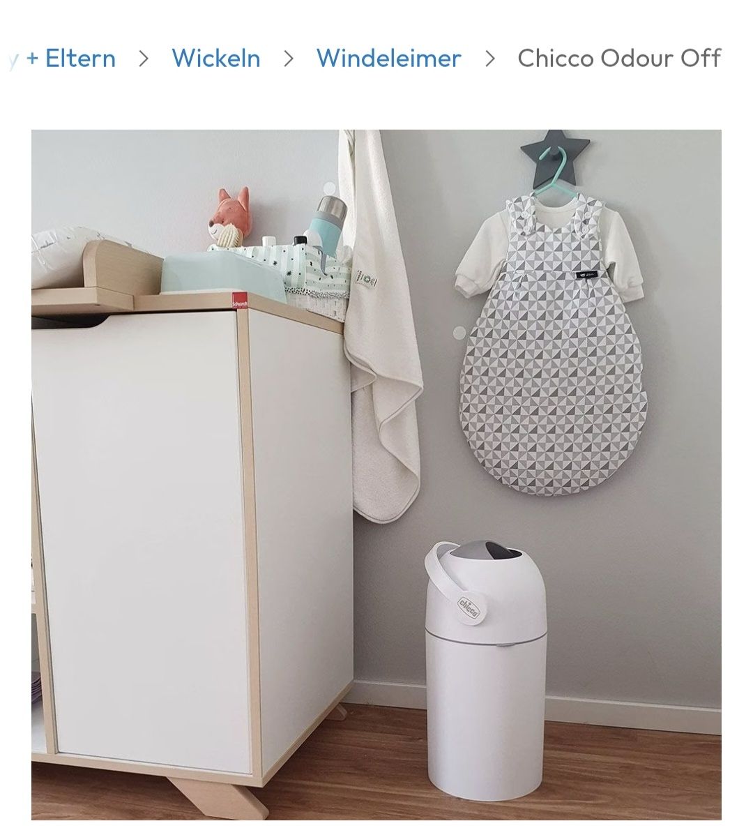 Chicco Cestini per rifiuti: Windeleimer Chicco Odour Off, gebraucht – Usato da Bubikon venduto da jas_m6vs 6