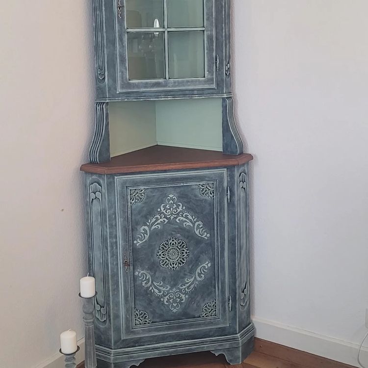 Eckschrank Shabby Chic