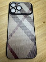 Handyhülle für iPhone 16 Pro Max kariert NEU