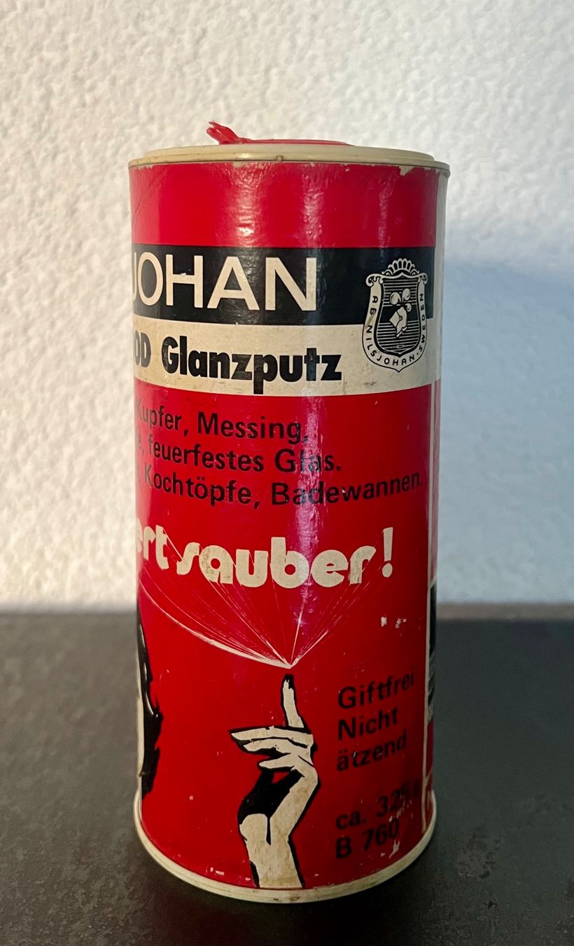 Prodotti di pulizia: Retro Putzmitteldose aus den 50-60erJahren – Usato da Aesch BL venduto da Sam-3 1
