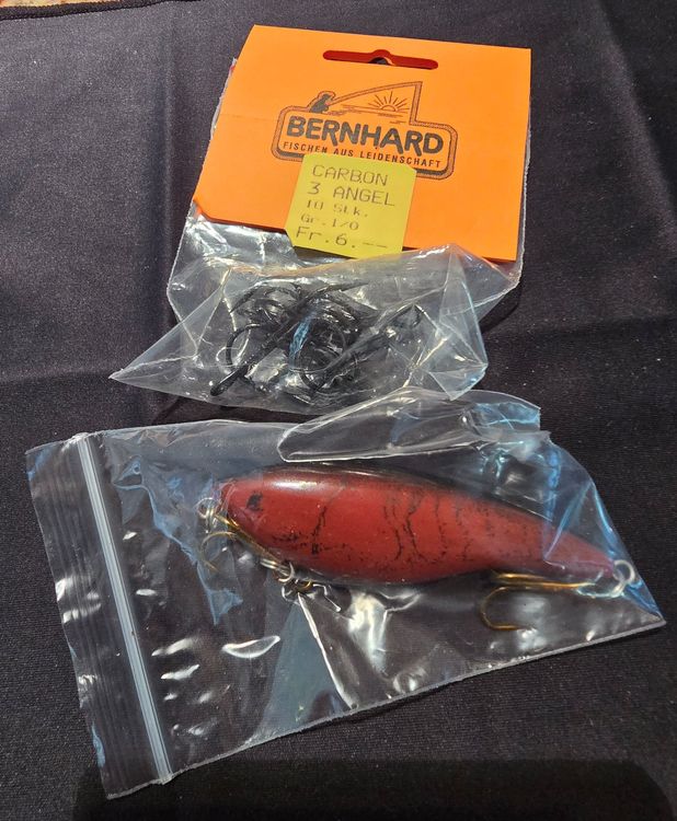 Fischkder , und Ersatzhaken neuwertig! (Neu (gemss Beschreibung)) in  Walkringen fr CHF 5  mit Lieferung auf Ricardo kaufen