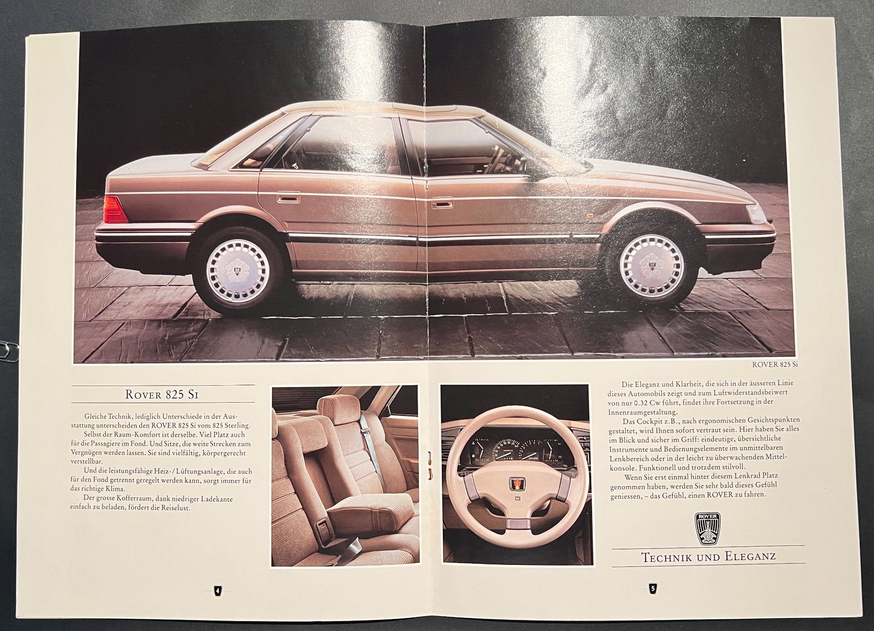 Rover Documenti: Rover 800 Prospekt – Usato da Thun venduto da Cravatte 1