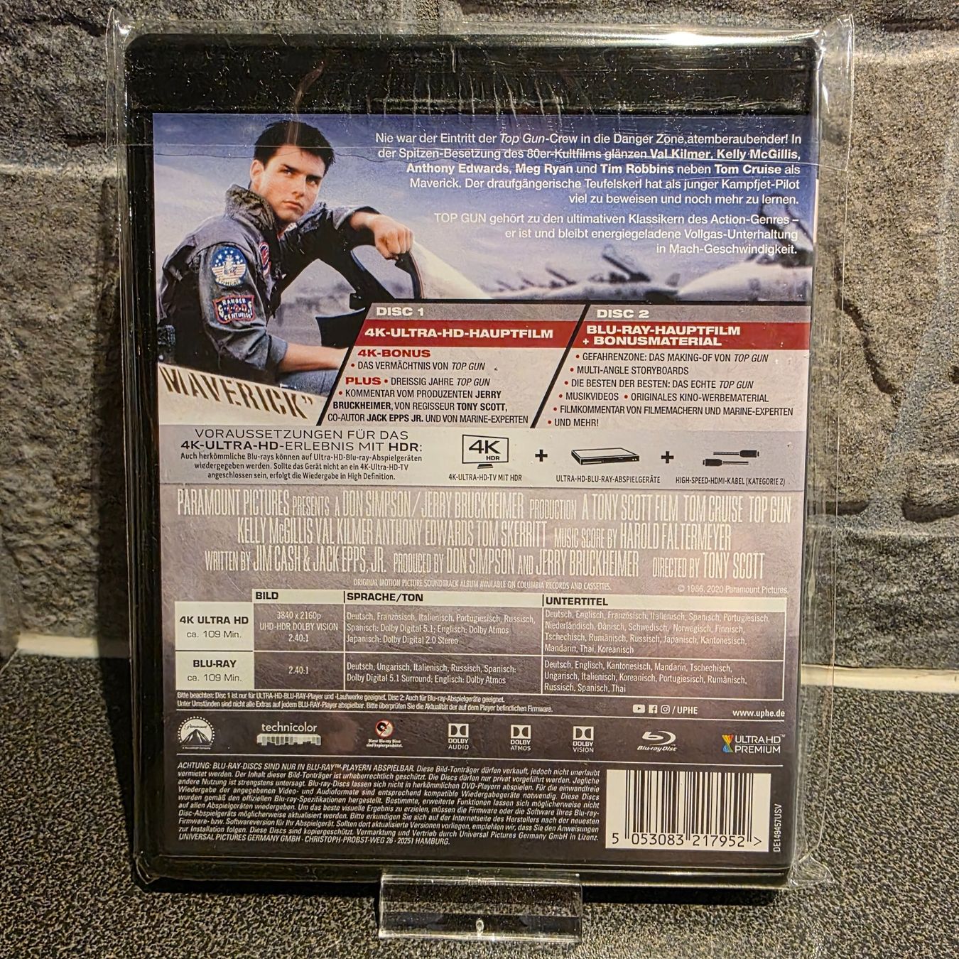 Tutti i DVDs: Top Gun 4K – Usato da Bremgarten AG venduto da Mediensammler24 1